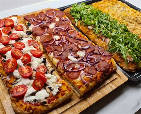 Romeinse pizza al taglio in Delft