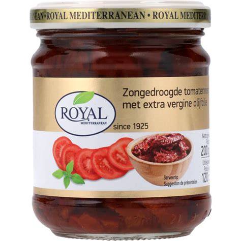 Potje zongedroogde tomaten in olie