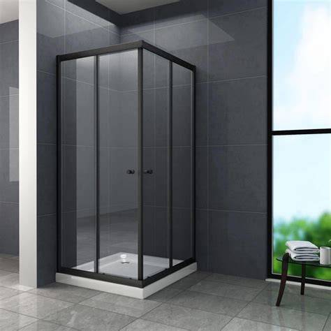 Douchecabine met bak 90x90 in badkamer