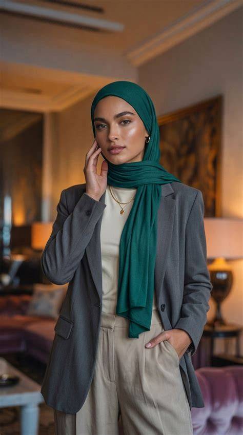 Hoofddoeken en headwraps van katoen jersey chiffon