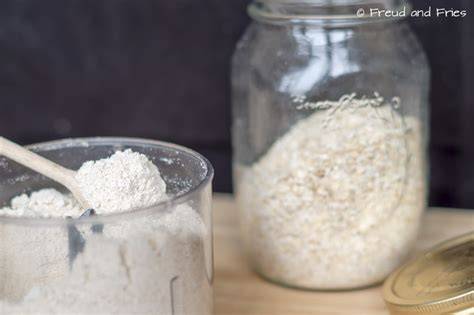 Havermoutmeel maken in blender