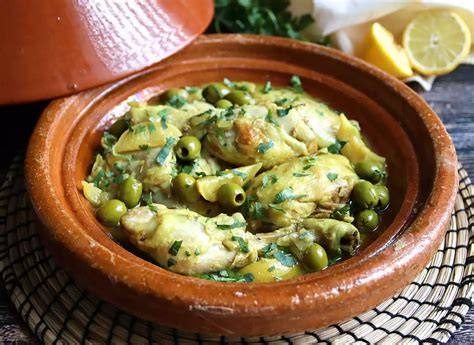 Ottolenghi kip met citroen olijven