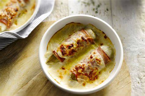 Witloof met hesp en kaas uit de oven