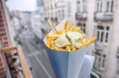 Belgische frieten in puntzak